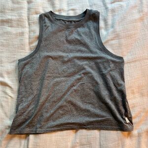 Vuori Ultra Soft Heather Gray Sleeveless Tank Top